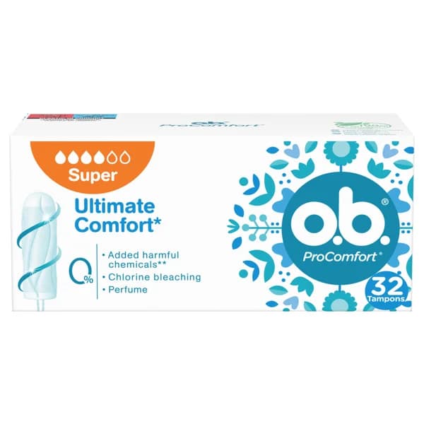 O.B. Tampones super O.B. Pro comfort 32 uds - 1 ud - Imagen del producto en Findit