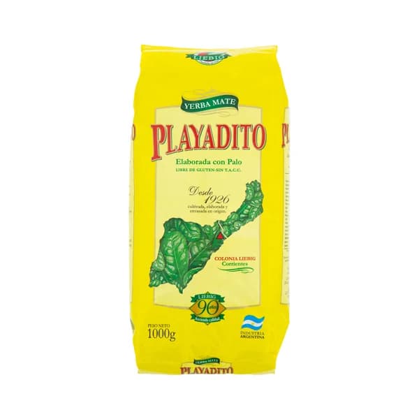 PLAYADITO Yerba mate para infusión PLAYADITO bolsa 1 kg. - 1 kg - Imagen del producto en Findit