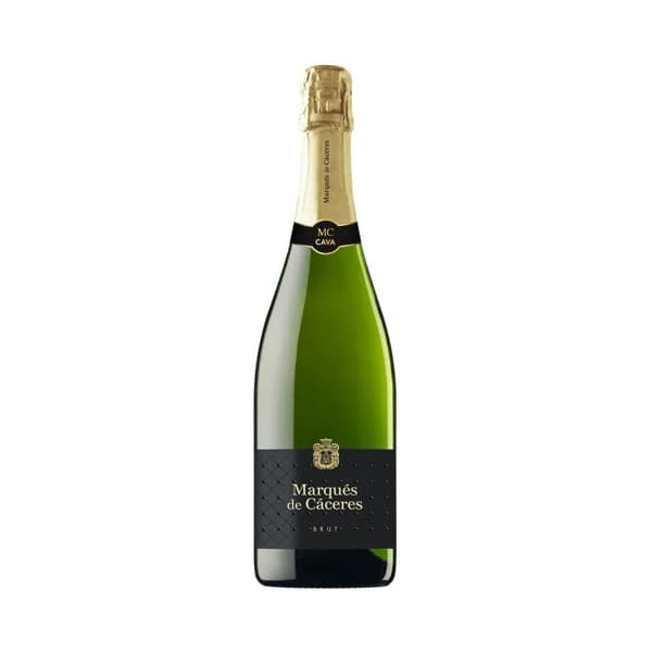 MARQUÉS DE CÁCERES Cava brut elaborado en España MARQUÉS DE CÁCERES botella de 75 l. - 1 ud - Imagen del producto en Findit