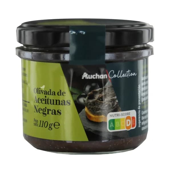 ALCAMPO GOURMET Olivada de aceitunas negras ALCAMPO GOURMET 110 g. - 0.11 kg - Imagen del producto en Findit