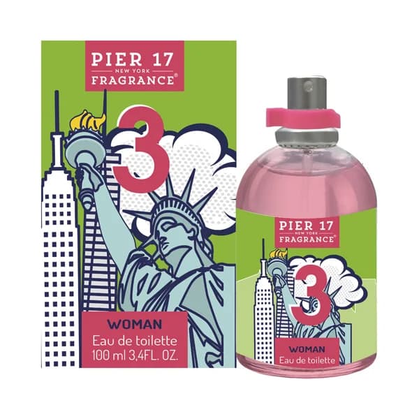 PIER 17 3 Eau de toilette para mujer con vaporizador en spray 100 ml. - 0.1 l - Imagen del producto en Findit