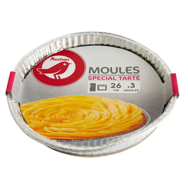 PRODUCTO ALCAMPO Bandejas de aluminio especial tartas 26 cm PRODUCTO ALCAMPO 3 uds. - 1 ud - Imagen del producto en Findit