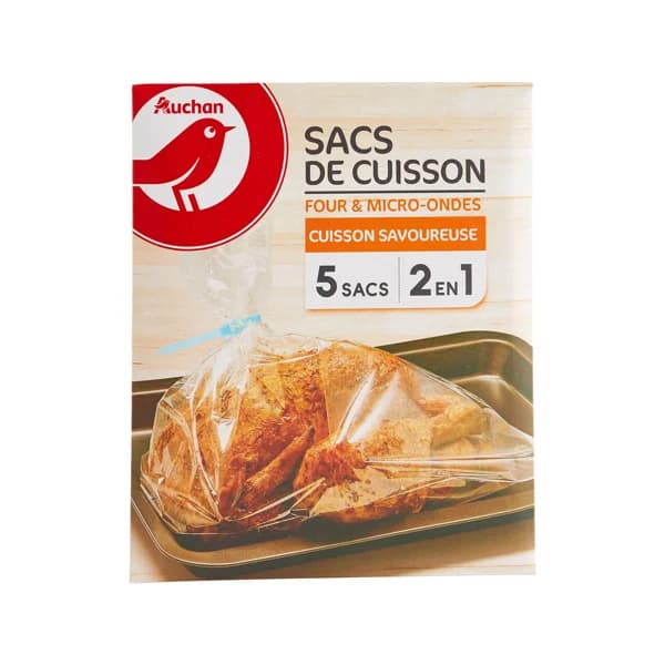 PRODUCTO ALCAMPO Bolsas de asar 2 en 1 35 x 43 cm PRODUCTO ALCAMPO 5 uds. - 1 ud - Imagen del producto en Findit