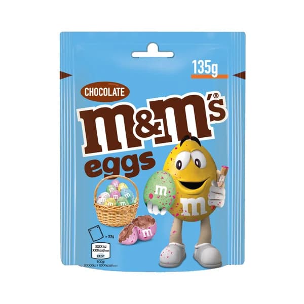 M&M'S Mini huevos de Pascua de chocolate 135 g. - 0.14 kg - Imagen del producto en Findit