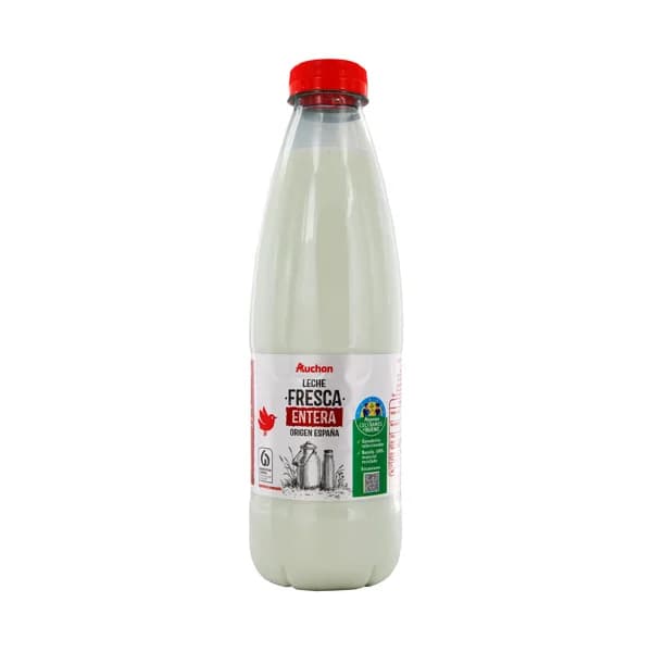ALCAMPO CULTIVAMOS LO BUENO Leche de vaca entera fresca, de origen española 1 l. - 1 l - Imagen del producto en Findit
