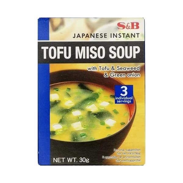 S&B Sopa miso japonesa de tofu S&B 30 g. - 1 ud - Imagen del producto en Findit
