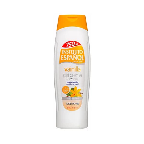 INSTITUTO ESPAÑOL Gel de baño o ducha nutritivo, con vainilla INSTITUTO ESPAÑOL 750 ml. - 0.75 l - Imagen del producto en Findit