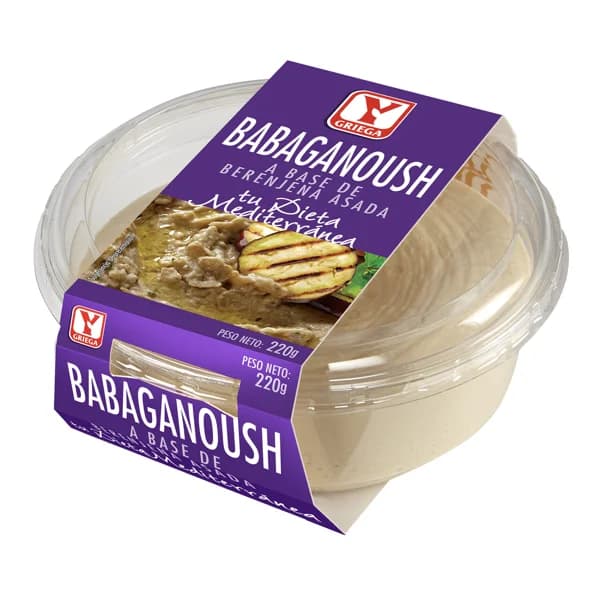 YGRIEGA Babaganoush (mutabal) elaborado a base de berenjena asada YGRIEGA 220 g. - 0.22 kg - Imagen del producto en Findit