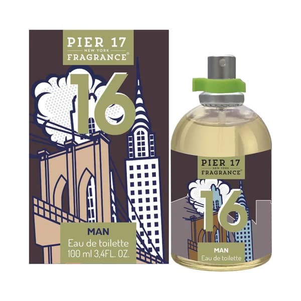 PIER 17 16 Eau de toilette para hombre con vaporizador en spray 100 ml. - 0.1 l - Imagen del producto en Findit