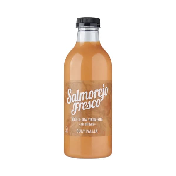 CULTIVALIA Salmorejo fresco elaborado con AOVE y sin aditivos 1 l. - 1 l - Imagen del producto en Findit
