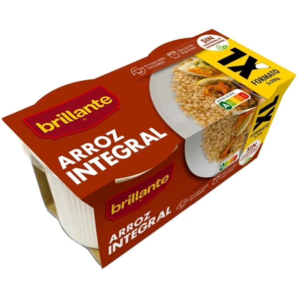 BRILLANTE Arroz integral 400 g. - 0.4 kg - Imagen del producto en Findit