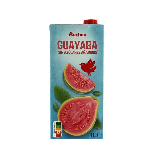 PRODUCTO ALCAMPO Bebida refrescante de zumo de Guayaba, sin azucares añadidos PRODUCTO ALCAMPO 1 l. - 1 l - Imagen del producto en Findit
