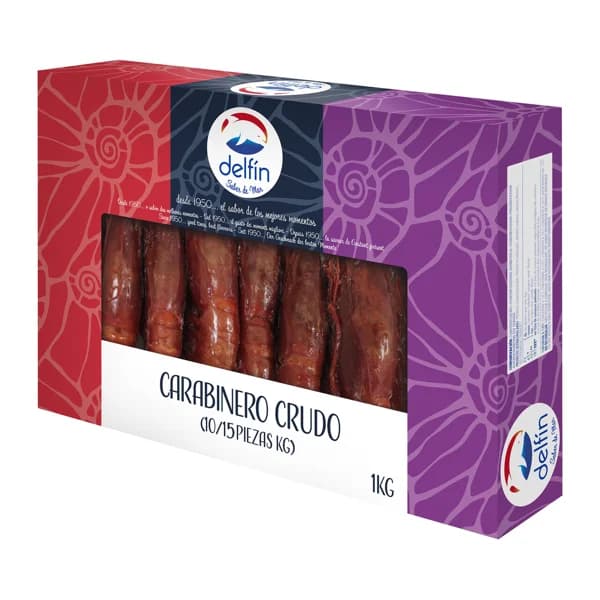 DELFÍN Carabinero 30 / 40, crudo y ultracongelado DELFÍN 1 kg (P.N.) - 1 kg - Imagen del producto en Findit