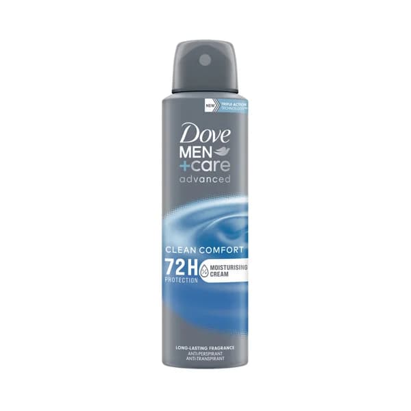 DOVE Desodorante spray para hombre con protección antitranspirante hasta 75 horas DOVE Men + care advandec 150 ml. - 0.15 l - Imagen del producto en Findit