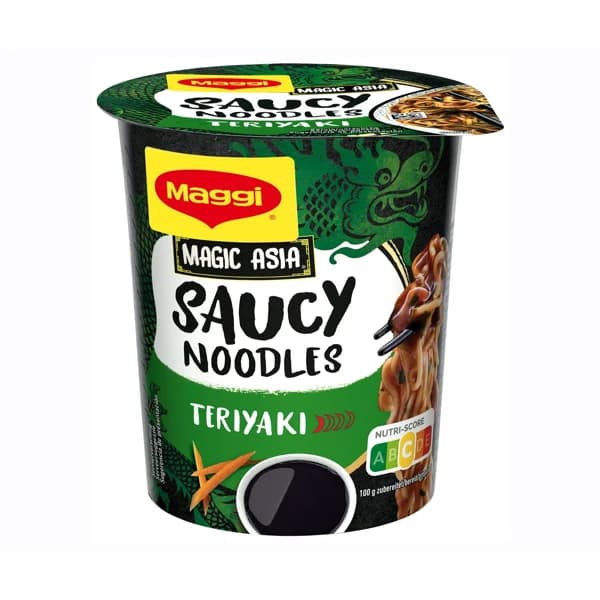 MAGGI Noodles de trigo con sabor Teriyaki 75 g. - 0.08 kg - Imagen del producto en Findit