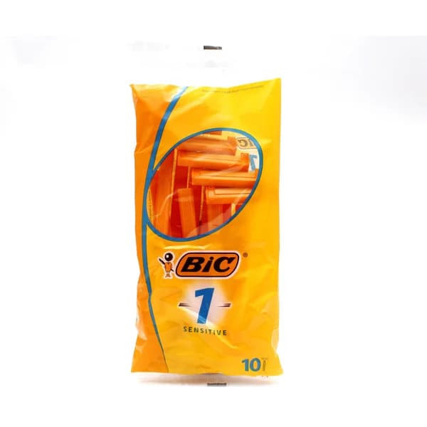 BIC Maquinilla de afeitar desechable con 1 hoja BIC Sensitive 10 uds. - 1 ud - Imagen del producto en Findit