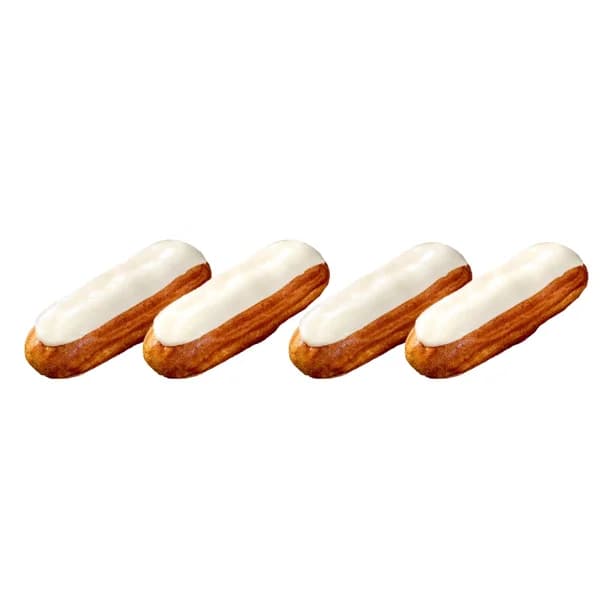 Eclairs sabor vainilla, 4 uds, 360g. - 0.28 kg - Imagen del producto en Findit