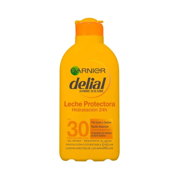DELIAL Leche solar protectora con acción hidratante y factor de protección 30 (alto) DELIAL 200 ml. - 0.2 l - Imagen del producto en Findit