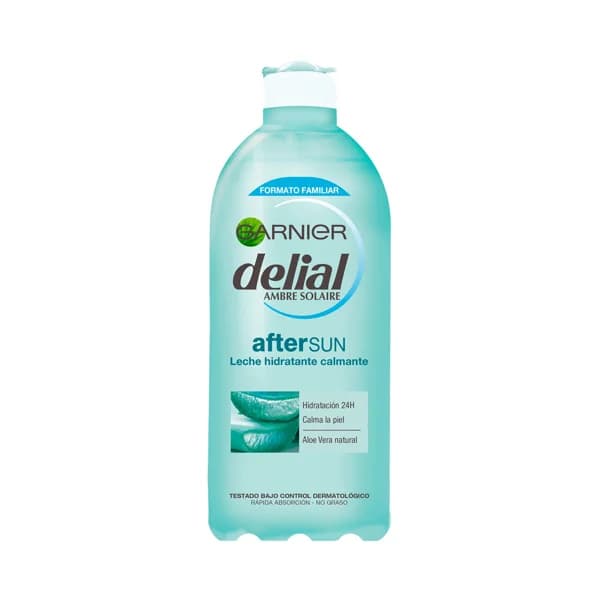DELIAL Leche after sun , con aloe vera natural y acción hidratante y calmante DELIAL 400 ml. - 0.4 l - Imagen del producto en Findit