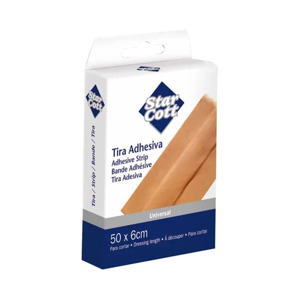 STAR COTT Tira adhesiva universal para cortar STAR COTT 50 x 6 cm. - 1 ud - Imagen del producto en Findit