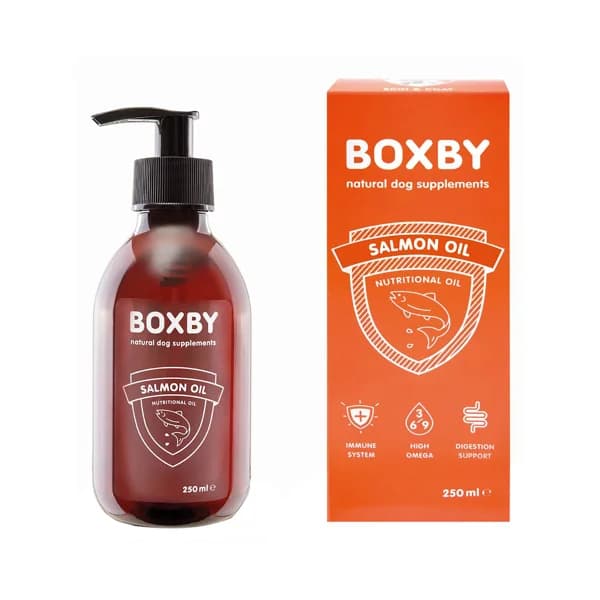 CANES JOB Boxby Aceite de salmón 250 ml. - 0.25 l - Imagen del producto en Findit