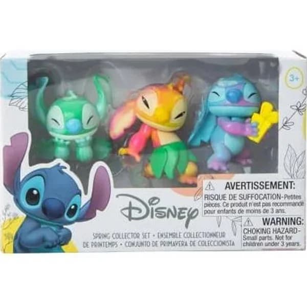 Pack de 3 figuras de 5 cm STITCH. - 1 ud - Imagen del producto en Findit