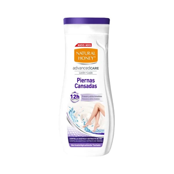 NATURAL HONEY Loción para refrescar y aliviar de forma inmediata las piernas cansadas NATURAL HONEY Advanced care 330 ml. - 0.33 l - Imagen del producto en Findit