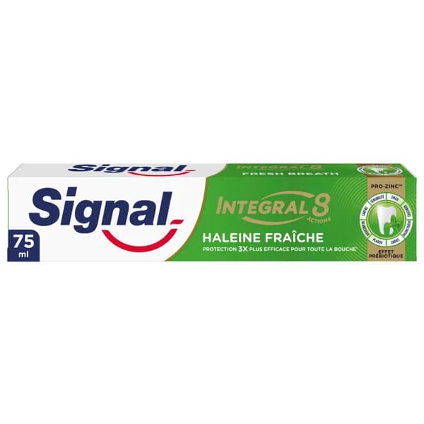 SIGNAL Integral 8 Pasta de dientes para un cuidado bucal integral y un aliento fresco 75 ml. - 0.08 l - Imagen del producto en Findit