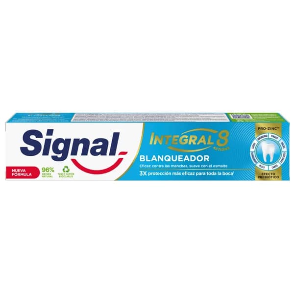 SIGNAL Integral 8 Pasta de dientes blanqueante para un cuidado bucal integral 75 ml. - 0.08 l - Imagen del producto en Findit