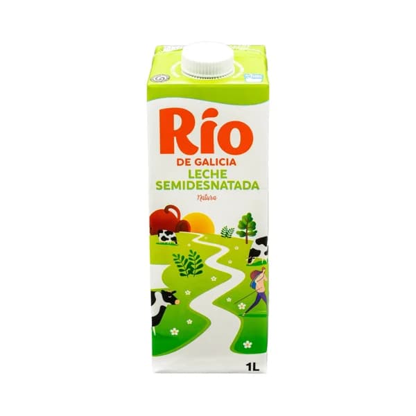 RÍO Natura Leche semidesnatada de vaca de origen español 1 l. - 1 l - Imagen del producto en Findit