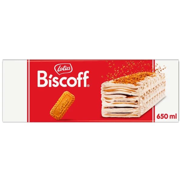 LOTUS Biscoff Tarta helada de nata y galletas caramelizadas 650 ml. - 0.65 l - Imagen del producto en Findit