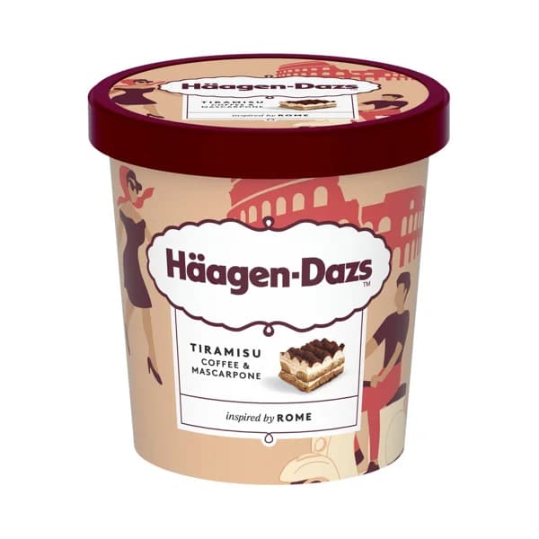 HÄAGEN-DAZS Tarrina de helado de tiramisu con café y mascarpone 420 ml. - 0.42 l - Imagen del producto en Findit