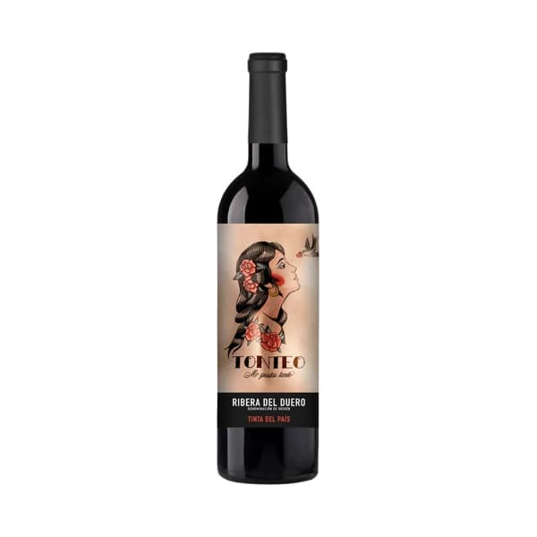 TONTEO Vino tinto con D.O. Ribera del Duero botella 75 cl. - 1 ud - Imagen del producto en Findit