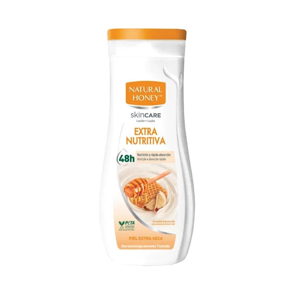 NATURAL HONEY Loción corporal extra nutritiva para pieles extra secas NATURAL HONEY Skin care 330 ml. - 0.33 l - Imagen del producto en Findit
