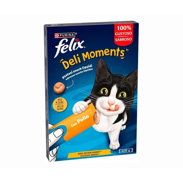 FELIX Snacks delimoment´s pollo 4 x 10 gr. - 1 ud - Imagen del producto en Findit