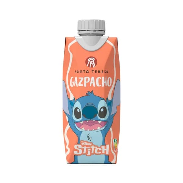 SANTA TERESA Stitch Gazpacho suave sin pan 330 ml. - 0.33 l - Imagen del producto en Findit