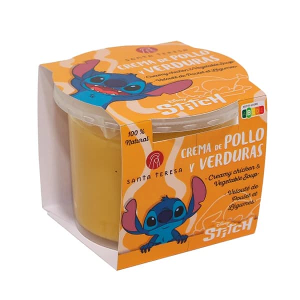 SANTA TERESA Stitch Crema de pollo y verduras 280 g. - 0.28 l - Imagen del producto en Findit