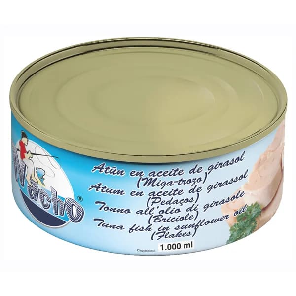 NACHO Atún en aceite de girasol 650 gr. - 0.14 kg - Imagen del producto en Findit