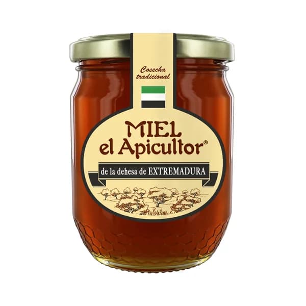 EL APICULTOR Miel multifloral Dehesa de Extremadura 375 g. - 0.38 kg - Imagen del producto en Findit