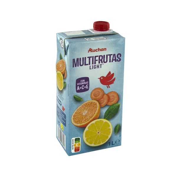 PRODUCTO ALCAMPO Bebida multifrutas a partir de concentrados (con vitaminas A, C y E), sin azúcares añadidos PRODUCTO ALCAMPO 1 l. - 1 l - Imagen del producto en Findit