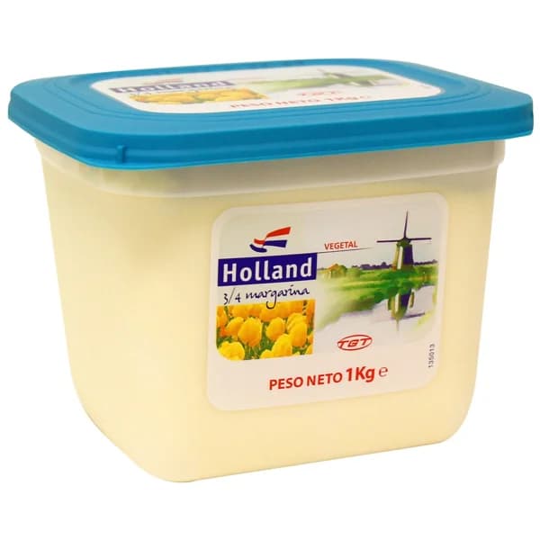 HOLLAND Tarrina de margarina vegetal HOLLAND 1000 g. - 1 kg - Imagen del producto en Findit