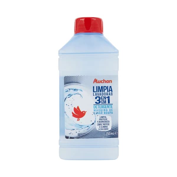 PRODUCTO ALCAMPO Detergente limpiador de lavadoras 3 en 1 250 ml. - 0.25 l - Imagen del producto en Findit