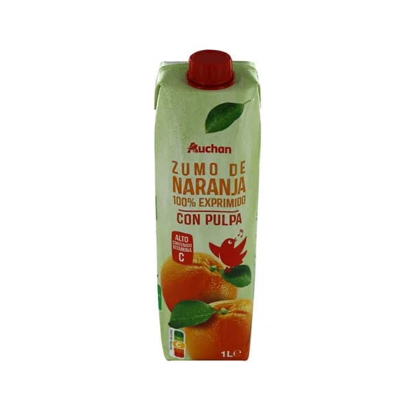 PRODUCTO ALCAMPO Zumo naranja 100 % exprimida cion pulpa PRODUCTO ALCAMPO 1l- - 1 l - Imagen del producto en Findit