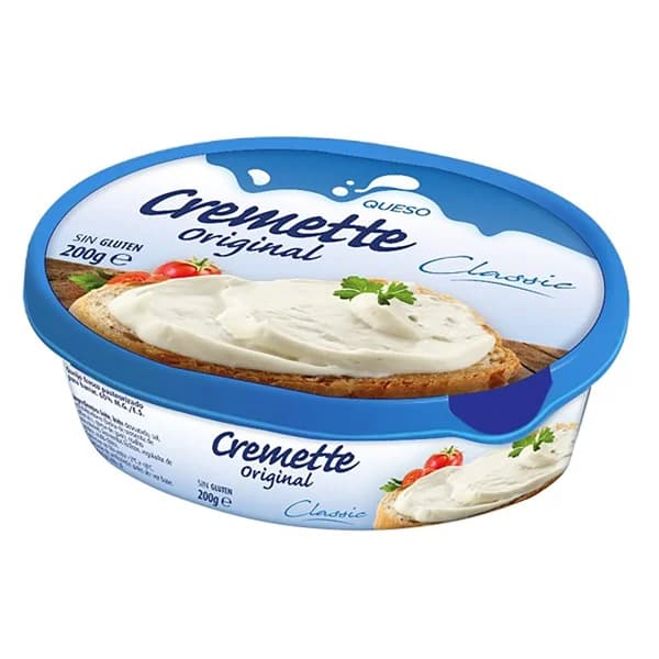 CREMETTE Queso de untar natural CREMETTE 200 g. - 0.2 kg - Imagen del producto en Findit
