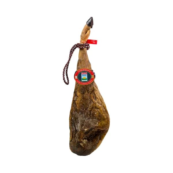 ALCAMPO CULTIVAMOS LO BUENO  Jamón de bellota ibérica (50% raza ibérica)  pieza de 7.5 a 8.5 kilos (peso aproximado). - 8 kg - Imagen del producto en Findit