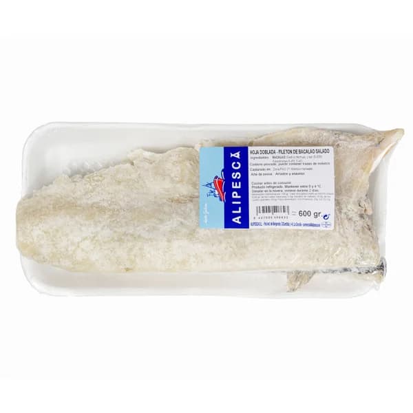 ALIPESCA Filetón de bacalao salado 600 g. - 0.6 kg - Imagen del producto en Findit
