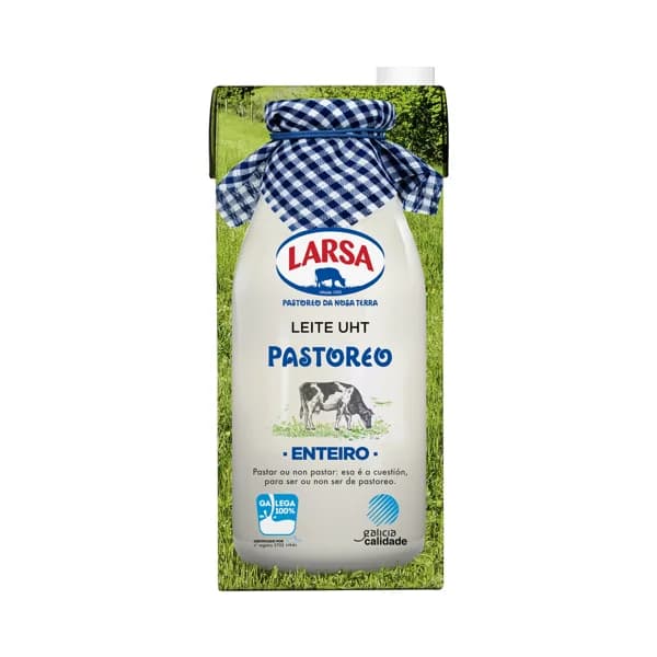 LARSA Leche entera de vaca de origen español Pastoreo 1 l. - 6 l - Imagen del producto en Findit