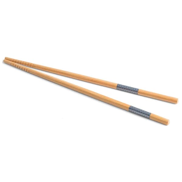 Set de 6 pares de palillos de madera natural, Sushi Box H&H. - 1 ud - Imagen del producto en Findit