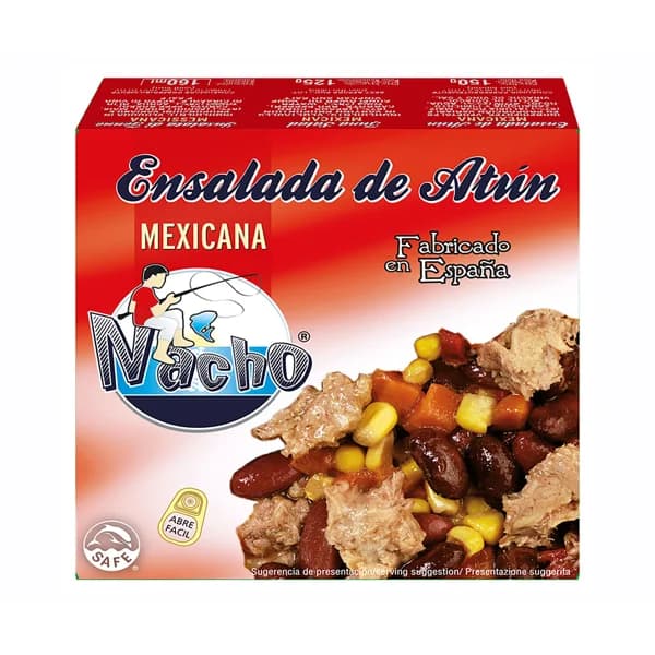 NACHO Ensalada de atún mexicana 150 gr. - 0.15 kg - Imagen del producto en Findit