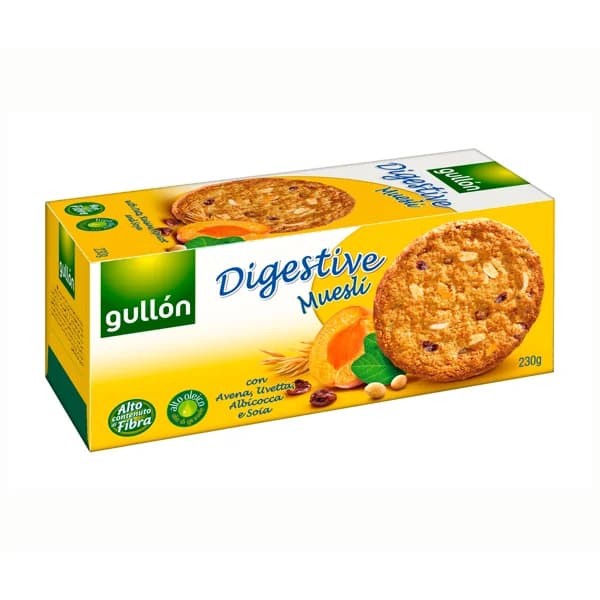 GULLÓN Galleta digest muesli 230 g - 0.23 kg - Imagen del producto en Findit